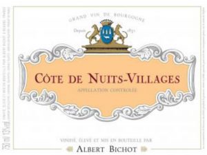Côtes de Nuits Villages Albert Bichot.