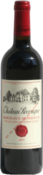Vin de Bordeaux supérieur chateau Recougne rouge