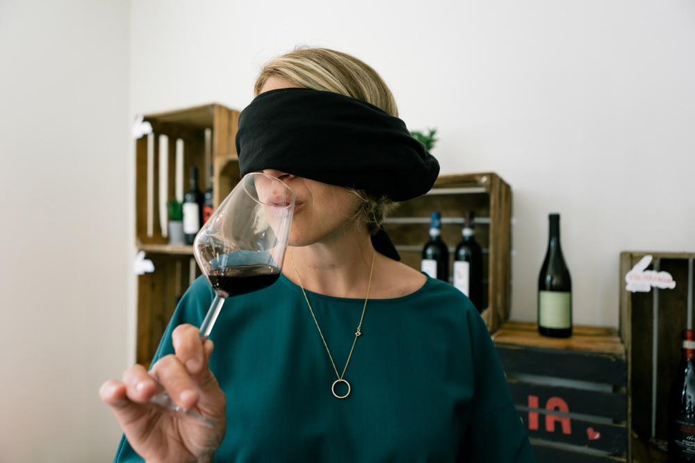 degustation de vin à l'aveugle